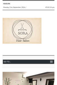 「HAIR SALON SORA」なら、代表が一貫して手がける理容室ならではの細やかな対応！